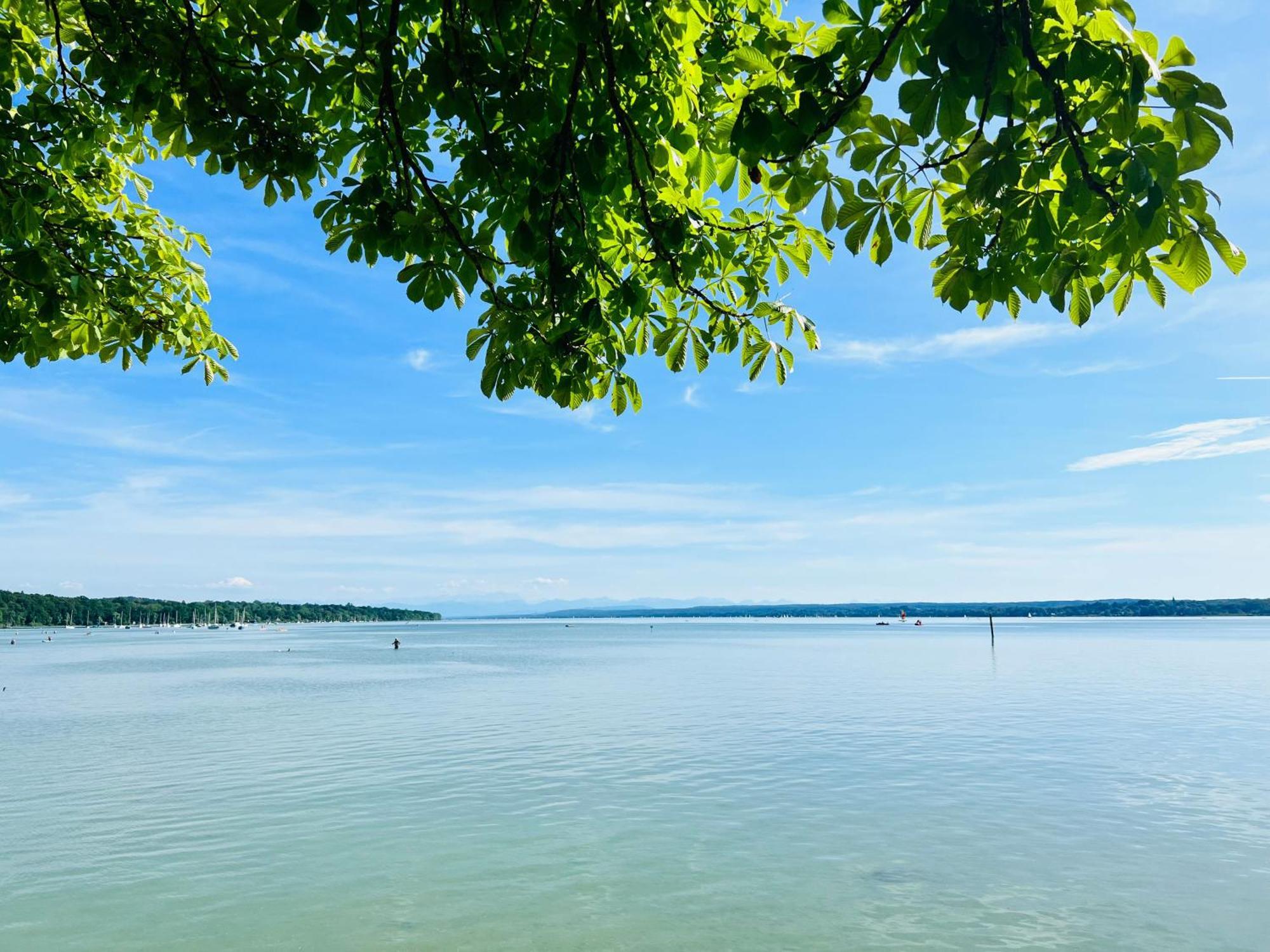 Apartmán Schlafen Im Atelier - Einzigartiges Gaestezimmer Am Ammersee Schondorf am Ammersee Exteriér fotografie